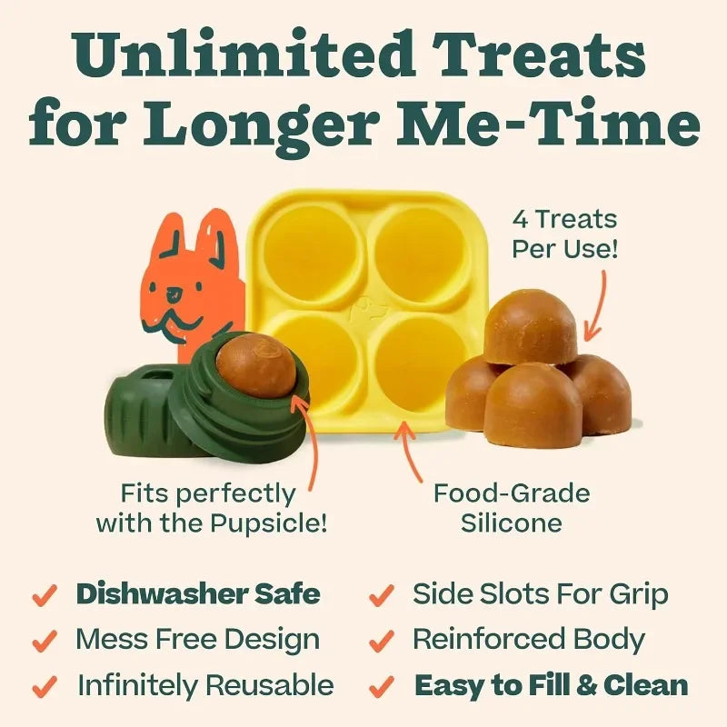 Interactive Dog Treat Freezer Toy