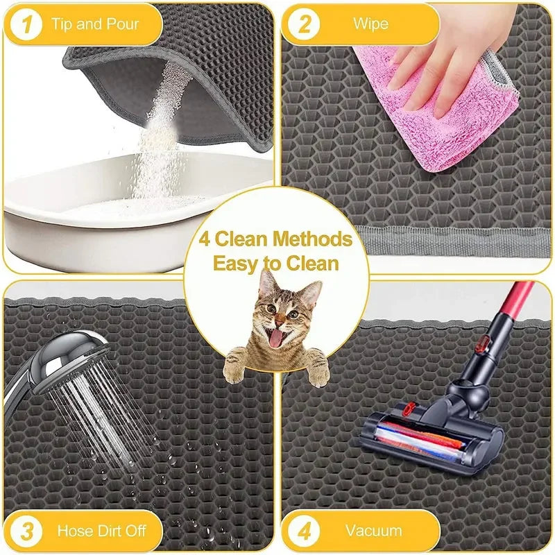 Double Layer Cat Litter Mat