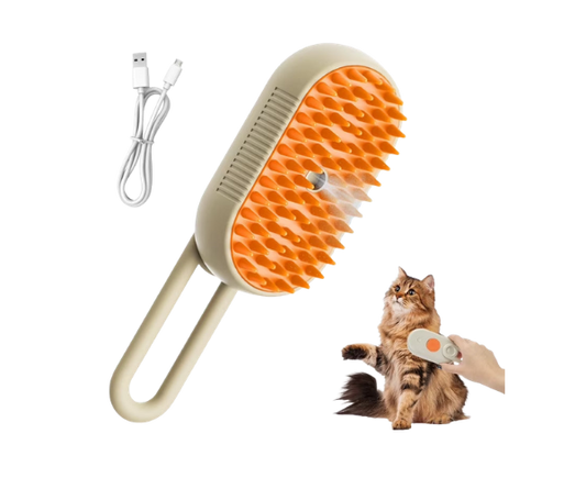 Cat Steam Brush for Shedding